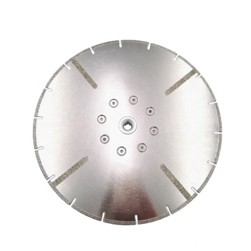 China 230mm diamond  electroplate disc  for cutting marble